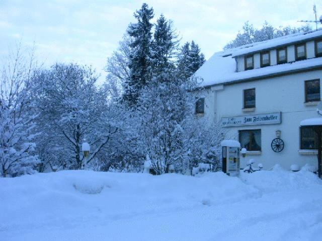 Waldpension Zum Felsenkeller Lichtenfels-Sachsenberg Exterior photo